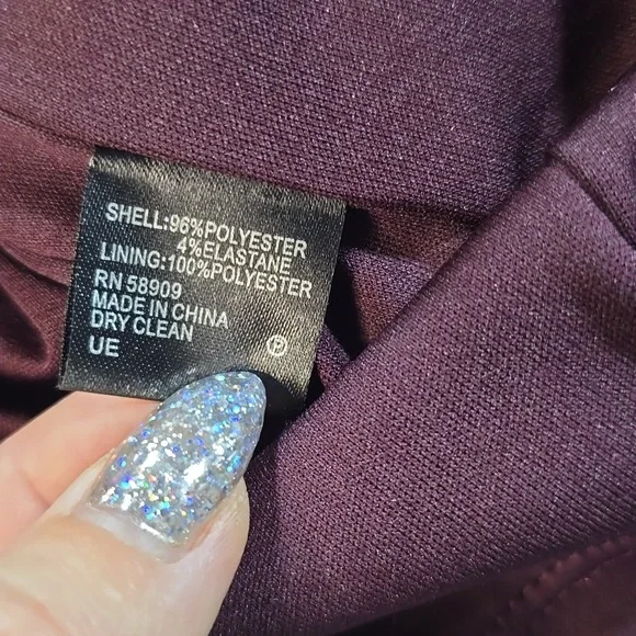 Antonio Melani Velvet Ruffle Dress Sz 4 - Picture 4 of 8